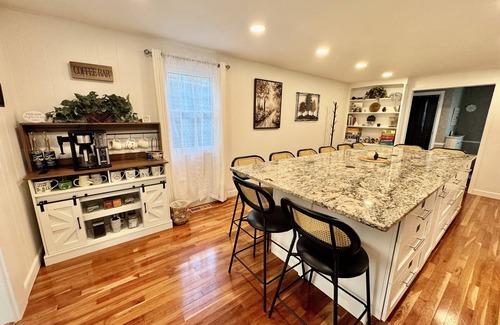 Bryan House | The Big Blue House – Spacious Bryan Retreat w/Game Room & Dog-Friendly Yard