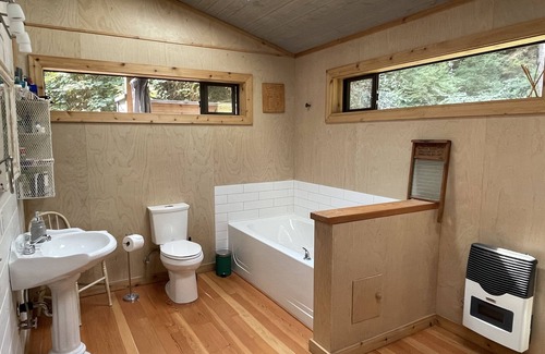 Savary Island Cabin | The Black Log Cabin