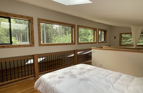 Savary Island Cabin | The Black Log Cabin