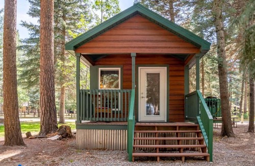 Bayfield House | The Blue Devil Cabin #5 at Blue Spruce RV Park & Cabins
