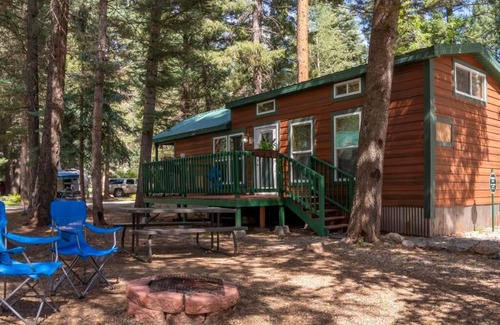 Bayfield House | The Blue Devil Cabin #5 at Blue Spruce RV Park & Cabins