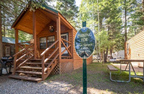 Bayfield House | The Blue Spruce Cabin #16 at Blue Spruce RV Park & Cabins