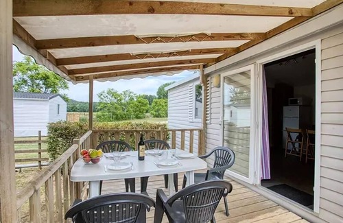 Carsac-Aillac House | The Bories Outdoors * - Mobil home GARONNE Comfort 2ch CLIM TV 6 people