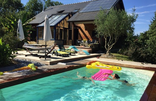 Saint-Pierre-de-Plesguen House | THE BRETON SHED - Ecogîte with SWIMMING POOL close to SAINT-MALO, MONT-SAINT-MICHEL