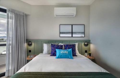 Centro Apartment | The Bridge by Xtay -Estúdios em Floripa com Piscina no Rooftop e Academia Completa, Próximos das Praias Populares