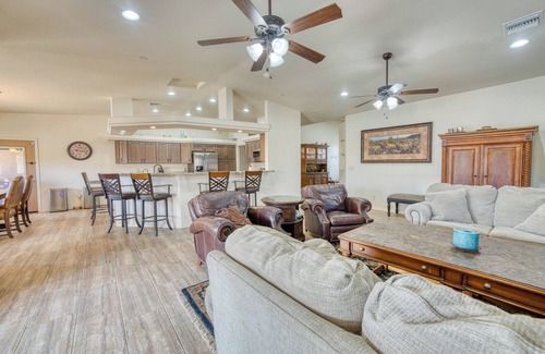 Lake Havasu City House | The Bullpen: Spacious Retreat, Sleeps 21! Pool-Spa-Casita-Ample Parking