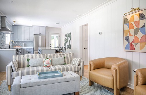 Saint Simons Island Condo | The Bungalows at St. Simons Park #640 - Stylish 2 Bedroom Beach Retreat Just Steps to Everything