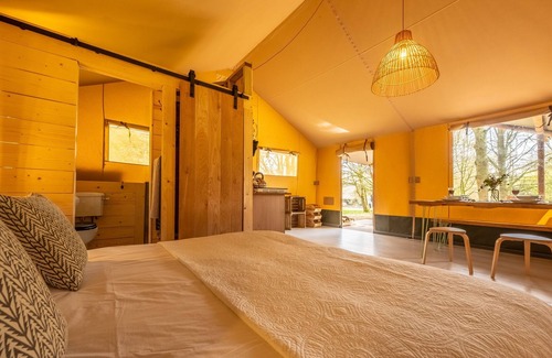 Halesworth Apartment | The Bushel is a luxurious tent for four, offering the chance to unwind
