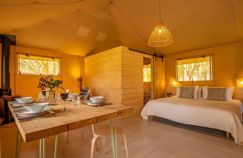 Halesworth Apartment | The Bushel is a luxurious tent for four, offering the chance to unwind
