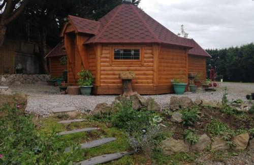 Pentre Berw Other | The Cabin & hot tub at Ashleigh House