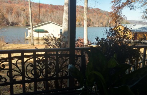 Guntersville House | THE CABIN IN THE HOLLOW Main channel, waterfront, deep water dock, pet friendly