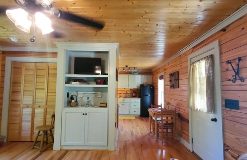 King Cabin | The Cabin - It's Get Cozy Time! The Hot Tub is Ready!