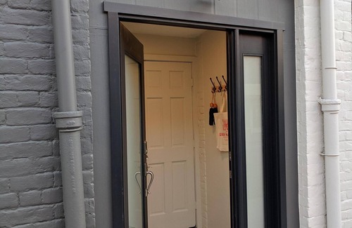 Historic District - North Apartment | The Calliope, Historic Corner Apartment in the Heart of Downtown.