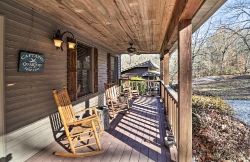 Rogers House | The Captains Quarters in Rogers with Covered Porch!