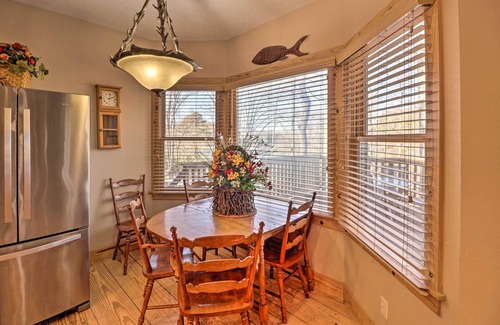 Rogers House | The Captains Quarters in Rogers w/Covered Porch!