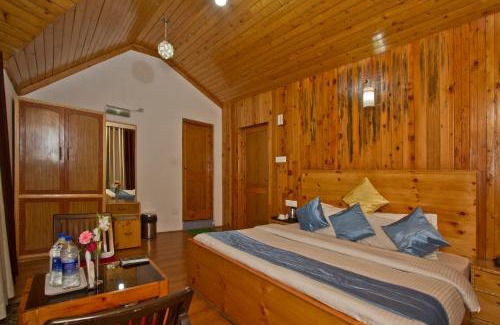 Manali Apartment | The Cedar Cottages & Independent Villa & Kitchenette Fireplace Tandoor & BBQ