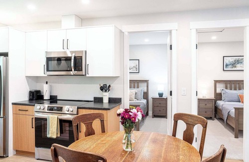 Revelstoke Apartment | The Cedar Suite - Secluded Mountain Retreat with Forest Views and Hot Tub
