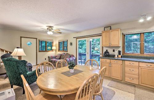Roan Mountain House | The Chalet Retreat Cabin Across from Creek!