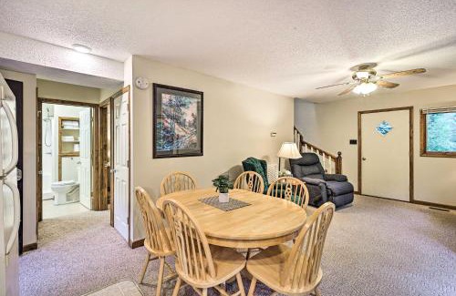 Roan Mountain House | The Chalet Retreat Cabin Across from Creek!