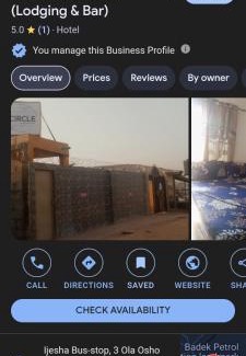 Ikotun Hotel | The Circle, Ayobo - Lodging & Bar
