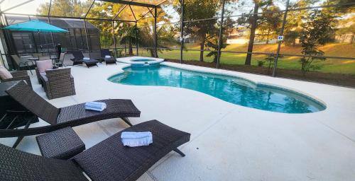 Windwood Bay House | The Citrus Splash Disney, Pool, Spa & Game Room