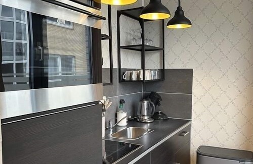 Hamburg-Barmbek Apartment | The comfortable and practically furnished 1-room apartment is approx. 25 m2 in size and is located on the 1st floor of our apartment house Saseler Chaussee.