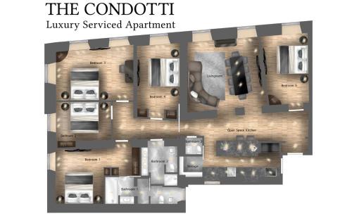 Rione IV Campo Marzio Apartment | The Condotti - Luxury serviced apartment