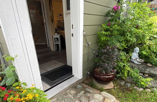 Kaslo Cottage | The Cottage is central but still a quiet delight. Lovely back yard! Perfect for2