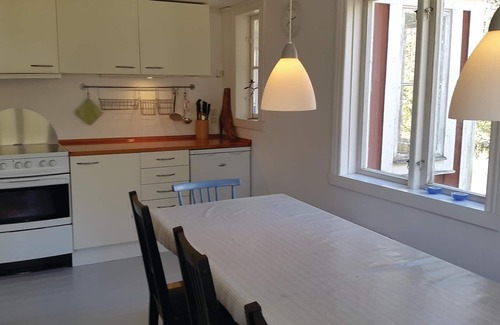 Urshult House | The cottage is close to the lake Åsnen and also has the forest close to the property.