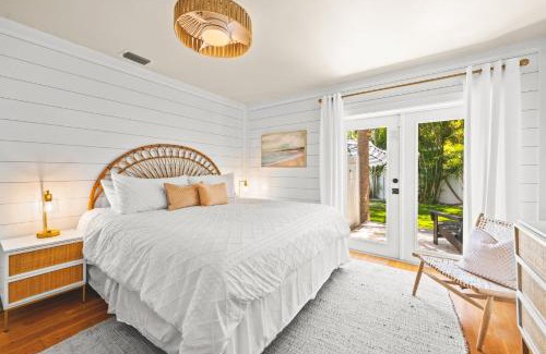 Anna Maria House | The Cottage on Pine - Luxury Boho Beach Cottage wPvt Heated Pool On Pine Ave