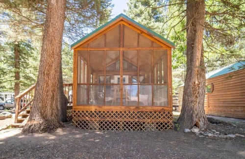 Bayfield House | The Cottonwood Cabin #17 at Blue Spruce RV Park & Cabins