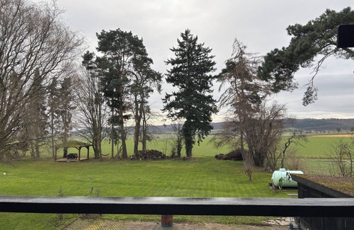 Diemelstadt Apartment | The country house is situated in a quiet location, close to hiking and biking trails & the highway.