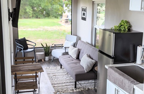 New Waverly House | The Cozy Container, Country Living, Modern Design