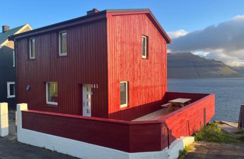 Faroe Islands House | The Cozy red house with Amazing sea view