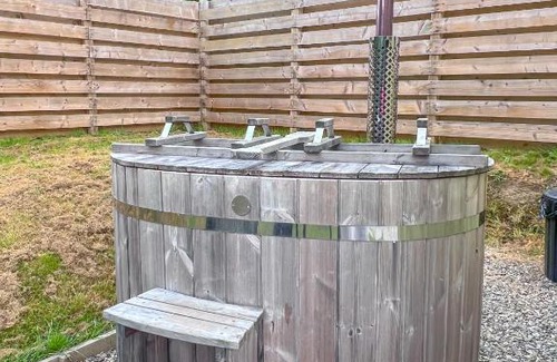 Llandysul Ski Chalet | The Daffodil Shepherd's Hut, Bluebell