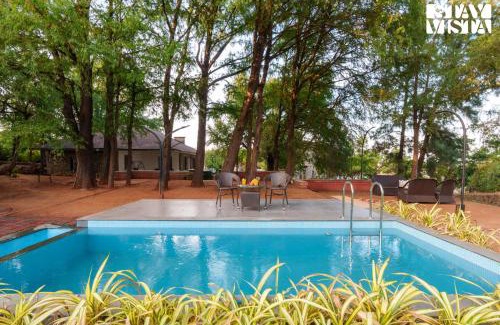 Bajarwadi Villa | The Deck by StayVista - Country house architecture with Valley View