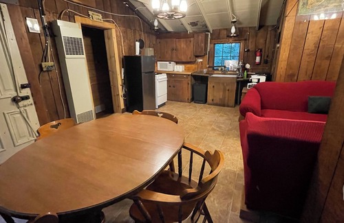James City Cabin | The Den: a cozy, rustic cabin in Kane off the beaten path near prime ATV trails