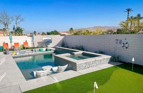 Terra Lago Villa | The Desert Social - Firepit, Spa, Pool, Game Room