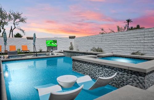 Terra Lago Villa | The Desert Social - Firepit, Spa, Pool, Game Room