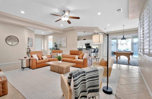 Indio House | The Desert Tortoise - The ultimate relaxation destination with beach entrance pool and endless fun!