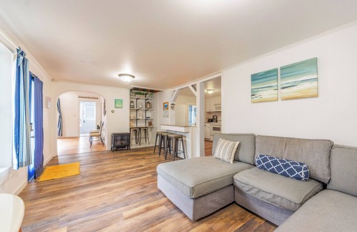 South Haven House | The Devonshire: Coastal comfort with firepit bikes, and kayak