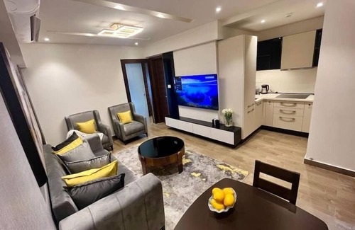 Osu Apartment | The DoubsGray Suite - A Luxury Haven