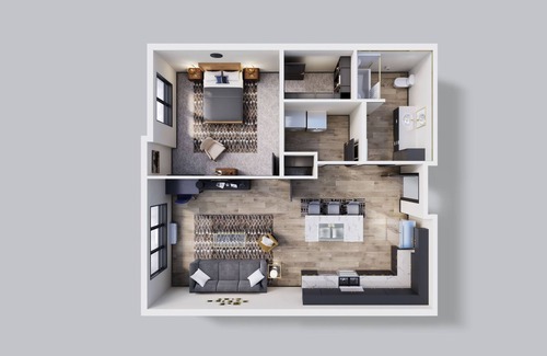 Altoona Apartment | The Fairway - Apartment 212, 1 Bed 1 Bath