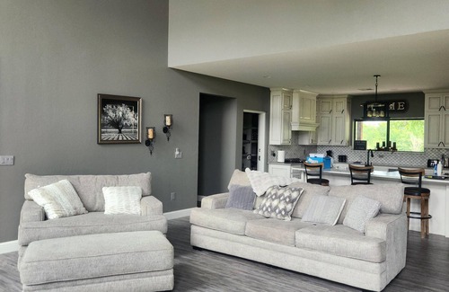 Coleman Other | The Farmhouse is a perfect getaway with a beautiful view of the sunset!