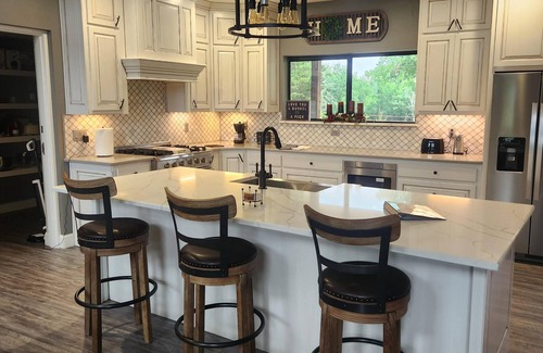 Coleman Other | The Farmhouse is a perfect getaway with a beautiful view of the sunset!
