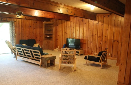Lake Providence House | The Fish Camp: 4 Bedroom Lake House Sleeps 12 on Lake Providence with Dock