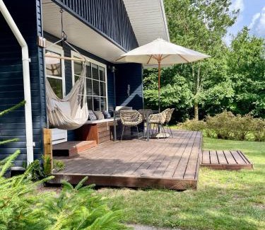 Nykobing Sjaelland House | The forest cottage with petanque court
