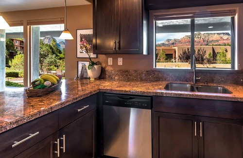Sedona Condo | The Garden Suite #2 @ Vista Ridge Sedona - Luxury Patio 2 bed/2 bath Condo