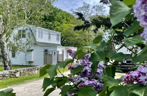 Pipes Cove Cottage | 'The Gate House'on Beach front Estate with Dockage. Walk to Village .