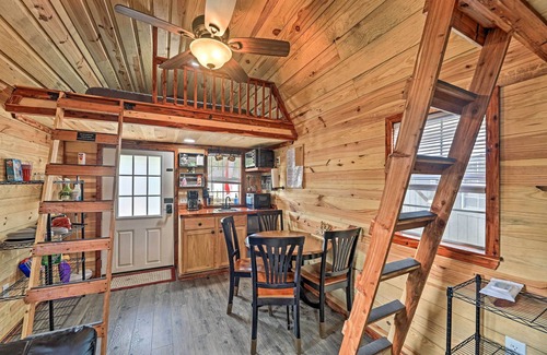 Brices Creek Apartment | 'The Gosling' Studio Cabin w/River Access!